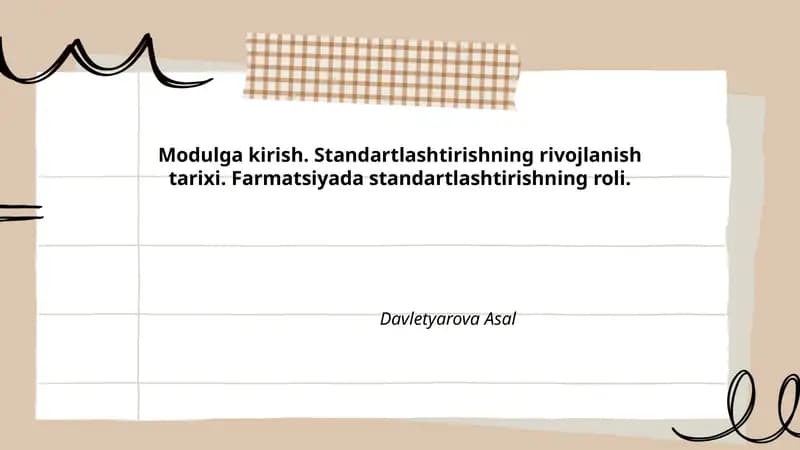 Modulga kirish