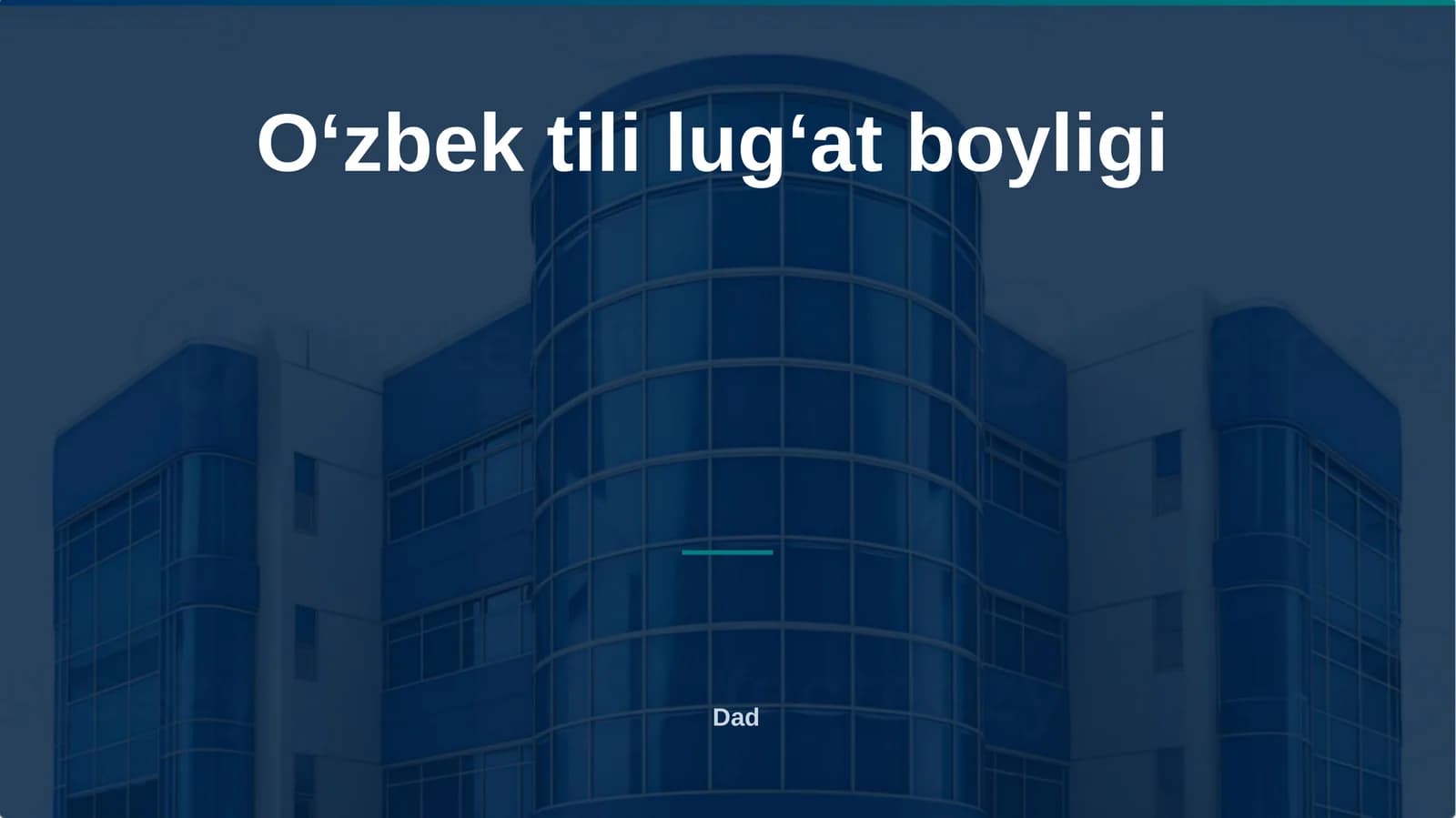 Oʻzbek tili lugʻat boyligi