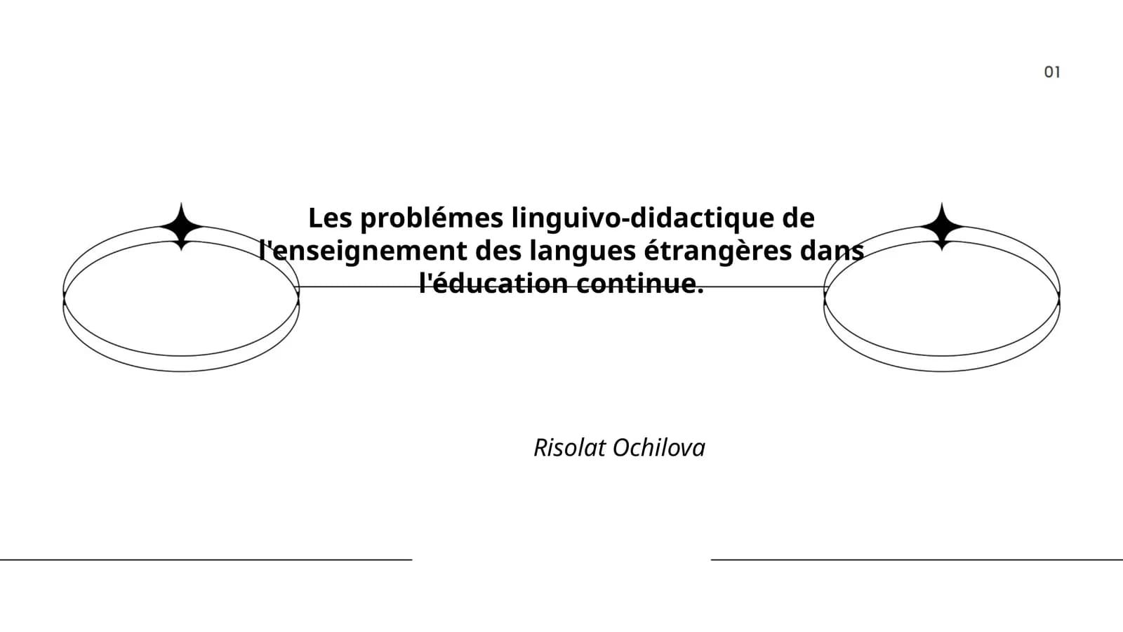Les problémes linguivo-didactique de l'enseignement des langues étrangères dans l'éducation continue