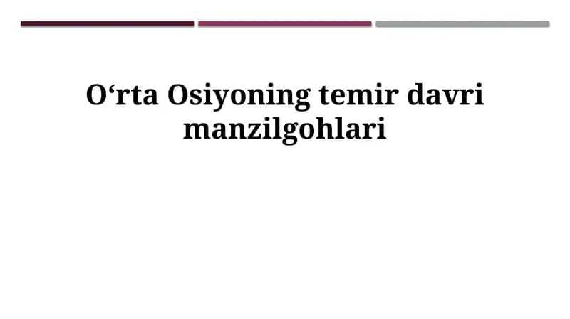 Qirishing temir davri manzilgohi