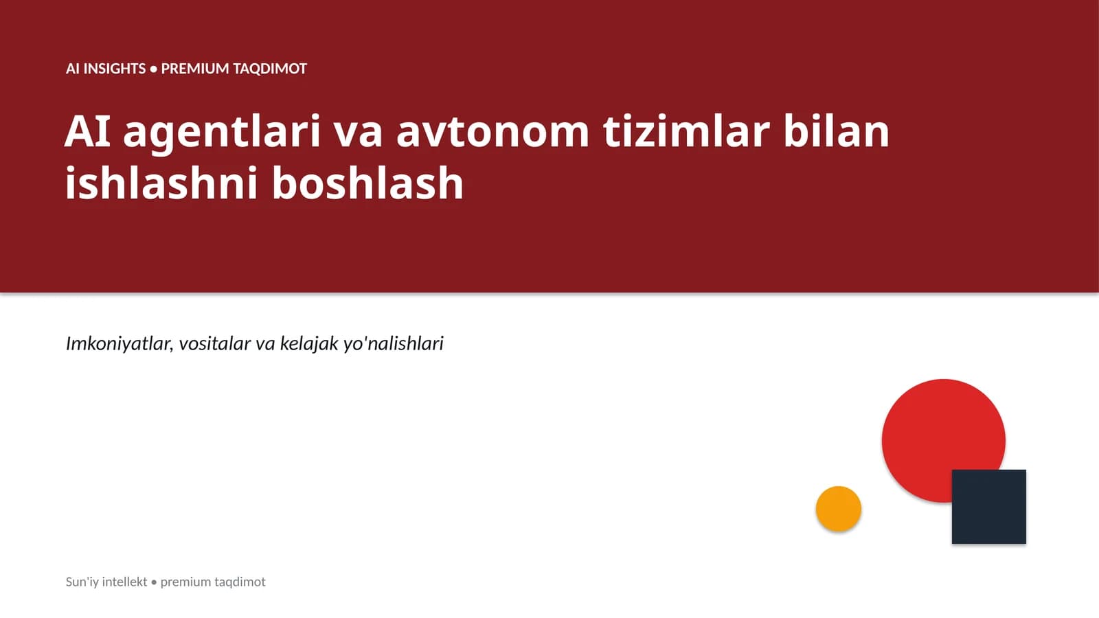 Premium Taqdimot