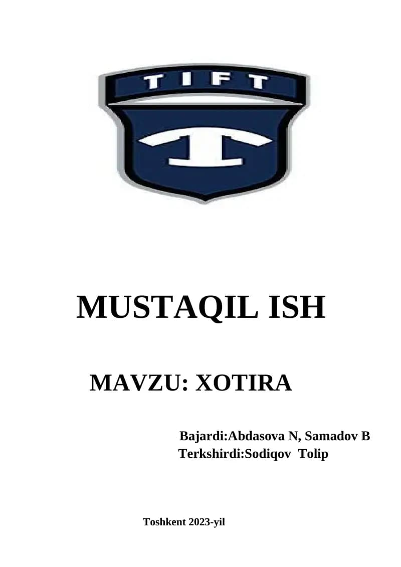 XOTIRA
