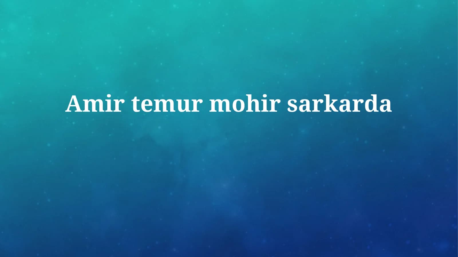 Amir Temur Harbiy Strategiyasi