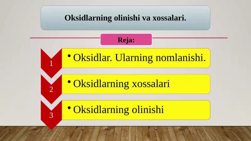 Oksidlar