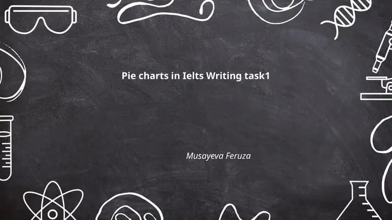Pie charts in Ielts Writing task1