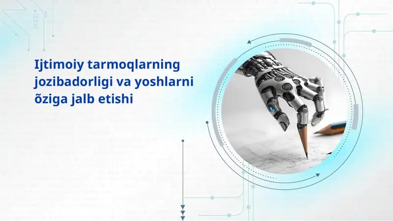 Ijtimoiy tarmoqlarning jozibadorligi va yoshlarni õziga jalb etishi