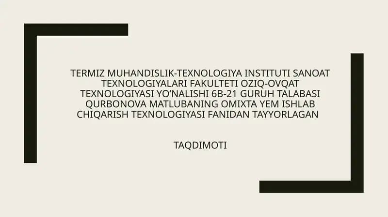 Sochiluvchan omuxta yem komponentlarini aralashtirish mashinalari.