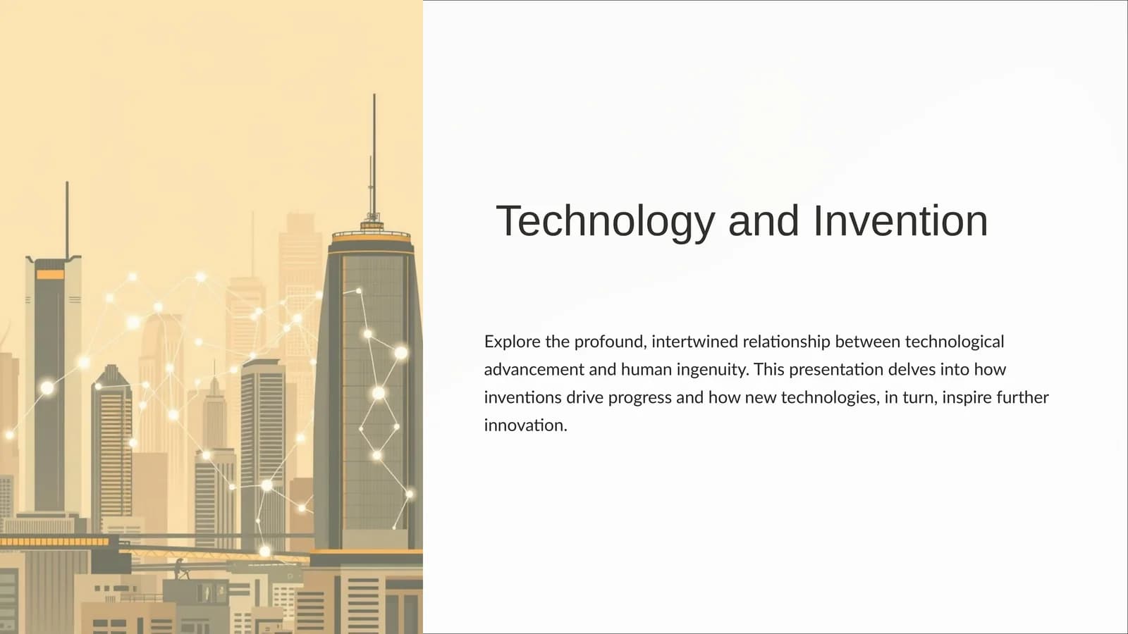 Technology and invention