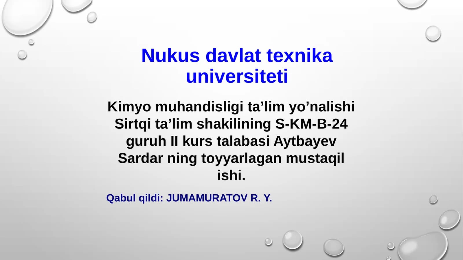 Eritmalar va ularga oid hisoblashlar