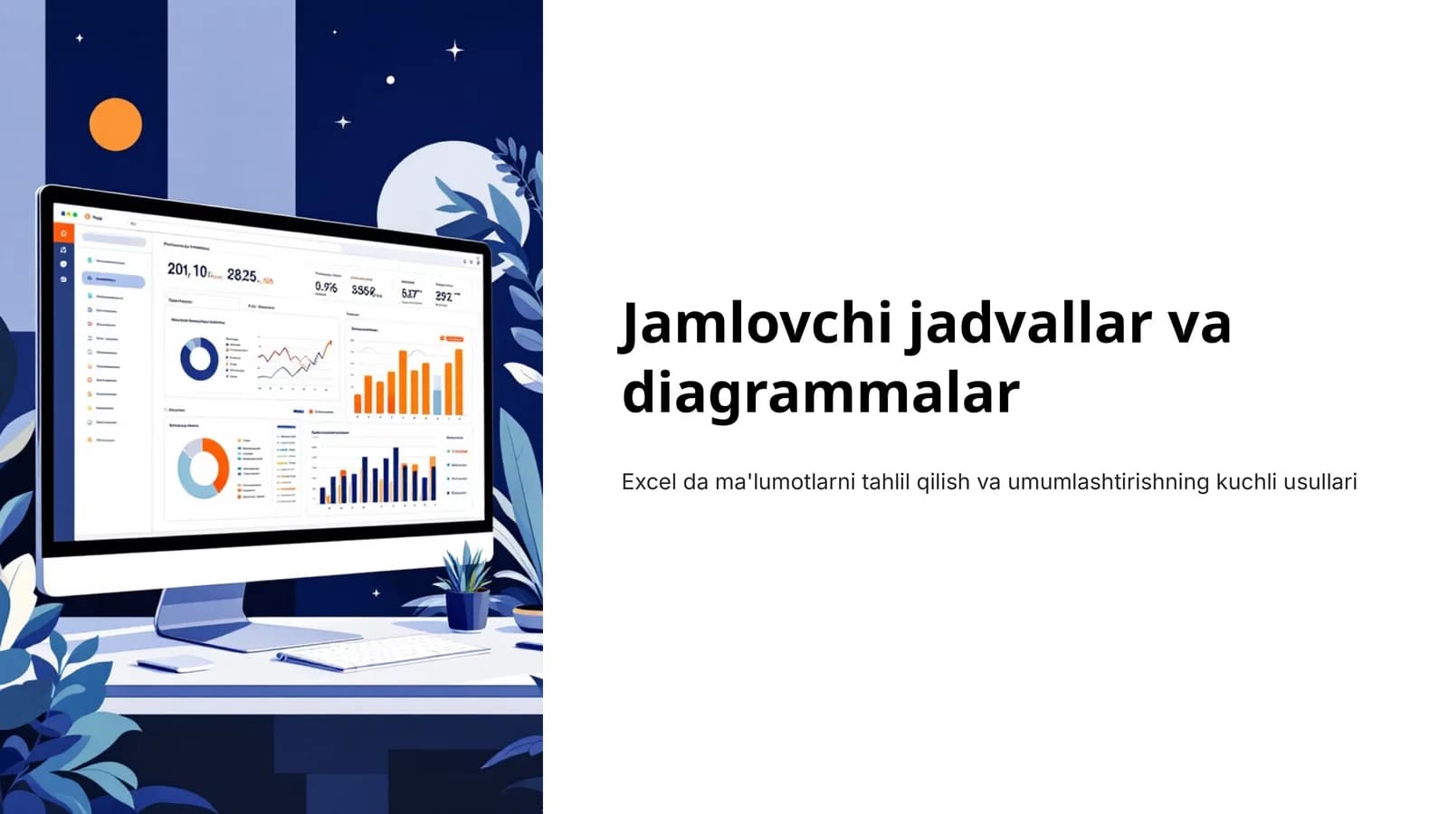 Jamlovchi jadvallar va diagrammalar
