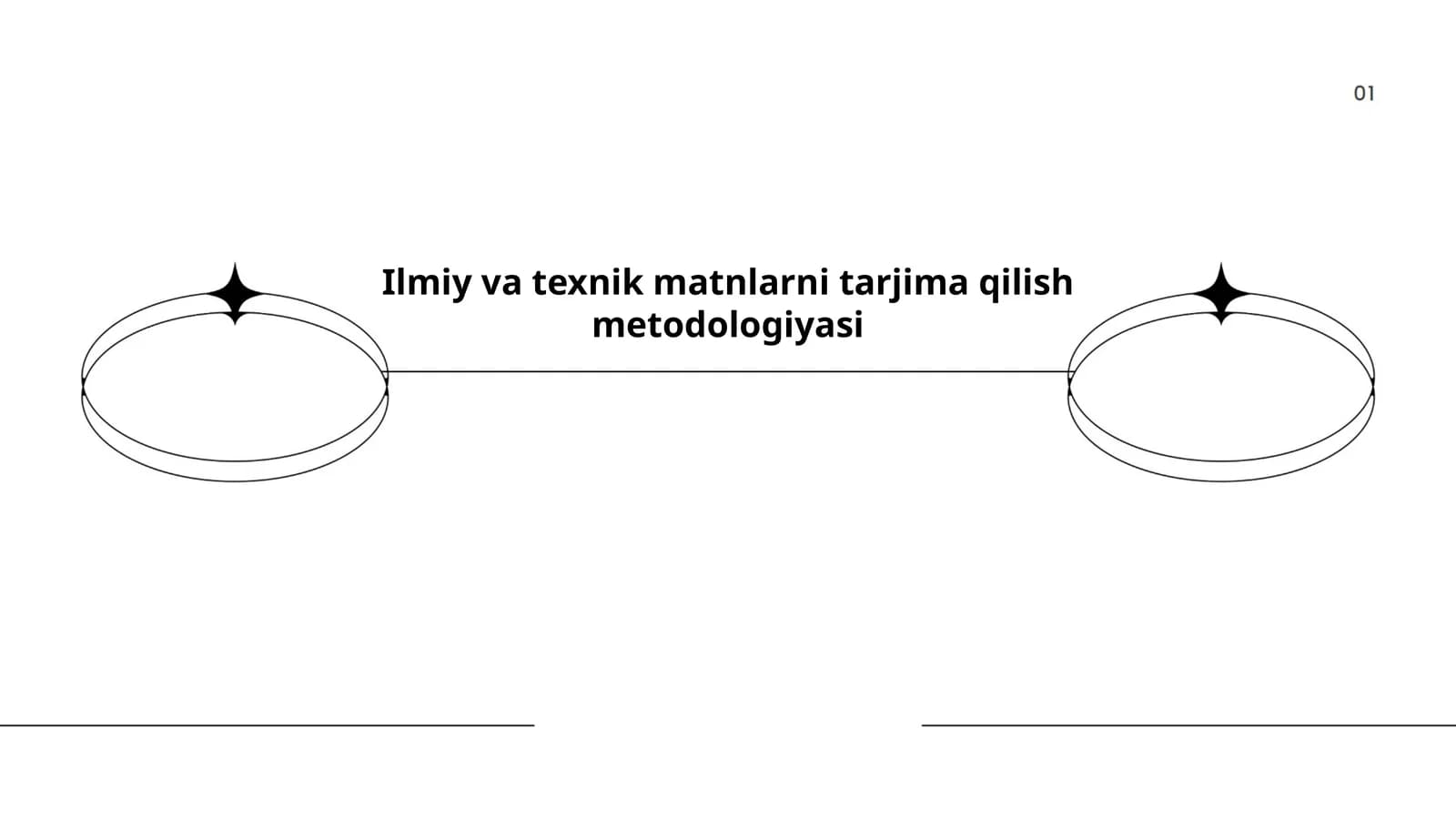 Ilmiy va texnik matnlarni tarjima qilish metodologiyasi
