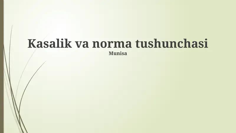 Norma tushunchasi