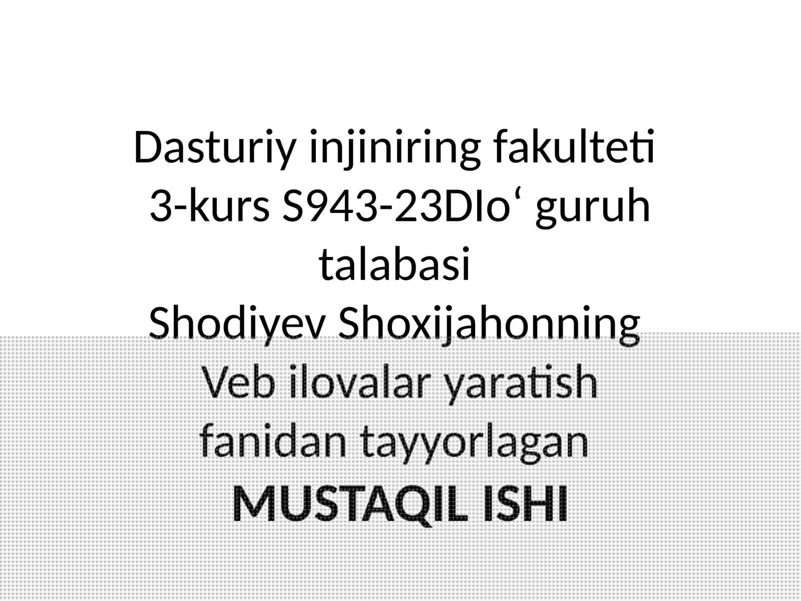 SEO (Search Engine Optimization) asoslari