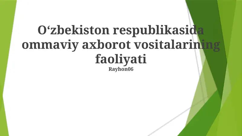 O'zbekiston televideniyesi