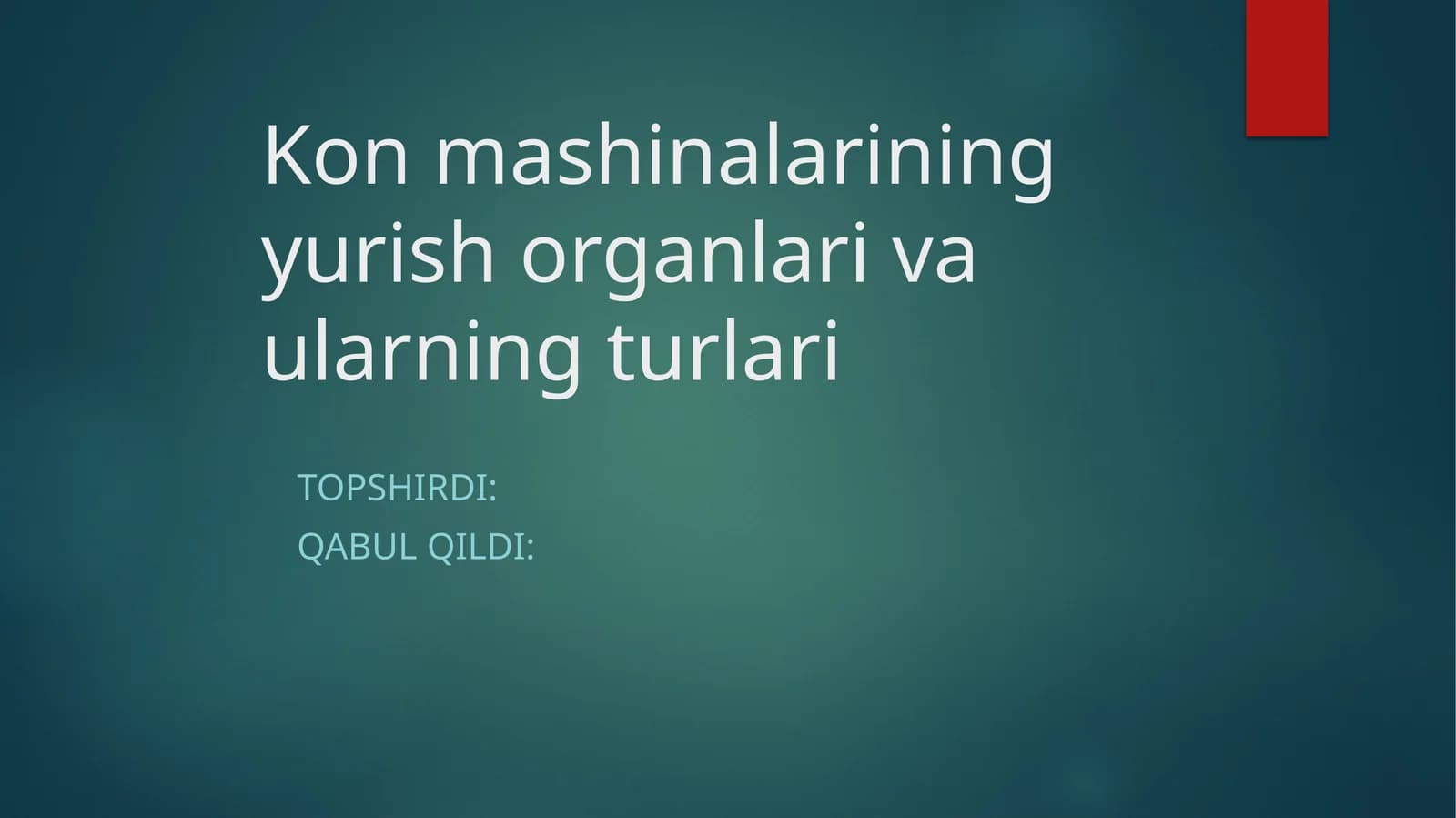 Konmashinalarining yurish organlari va ularning turlari