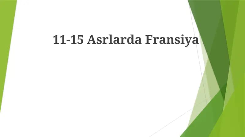 Feodal Fransiya