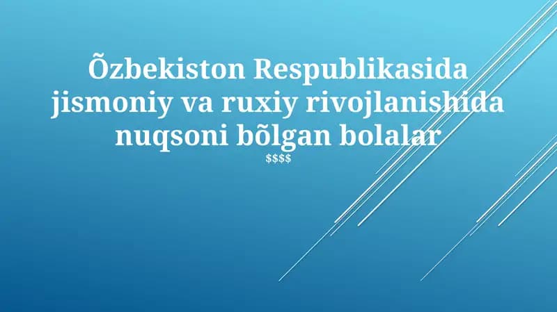 Nogironlikning tarqalishi va turlari