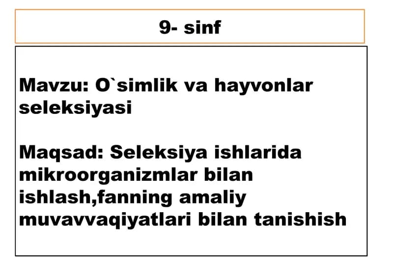 Mikroorganizmlar seleksiyasi