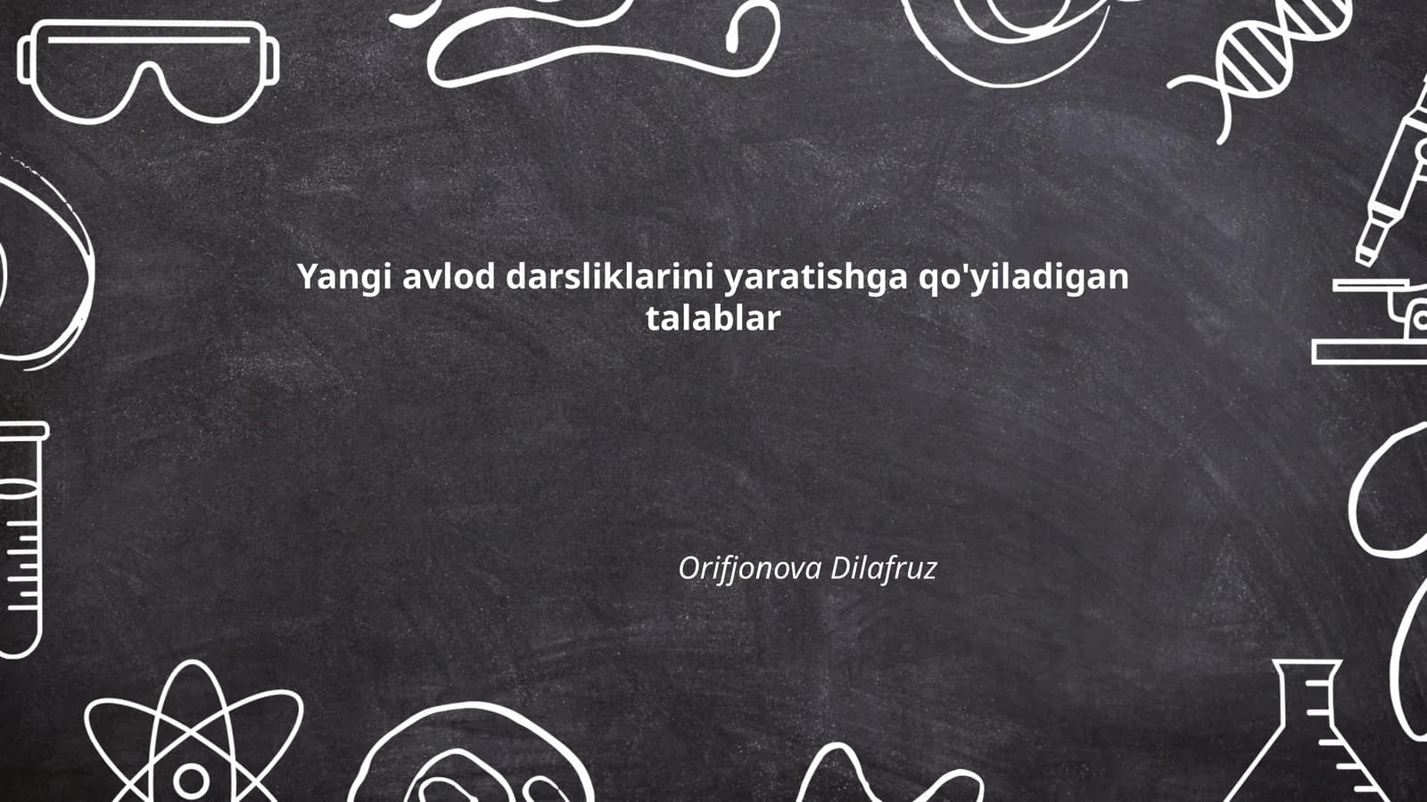 O'quv Dasturlari Asoslari