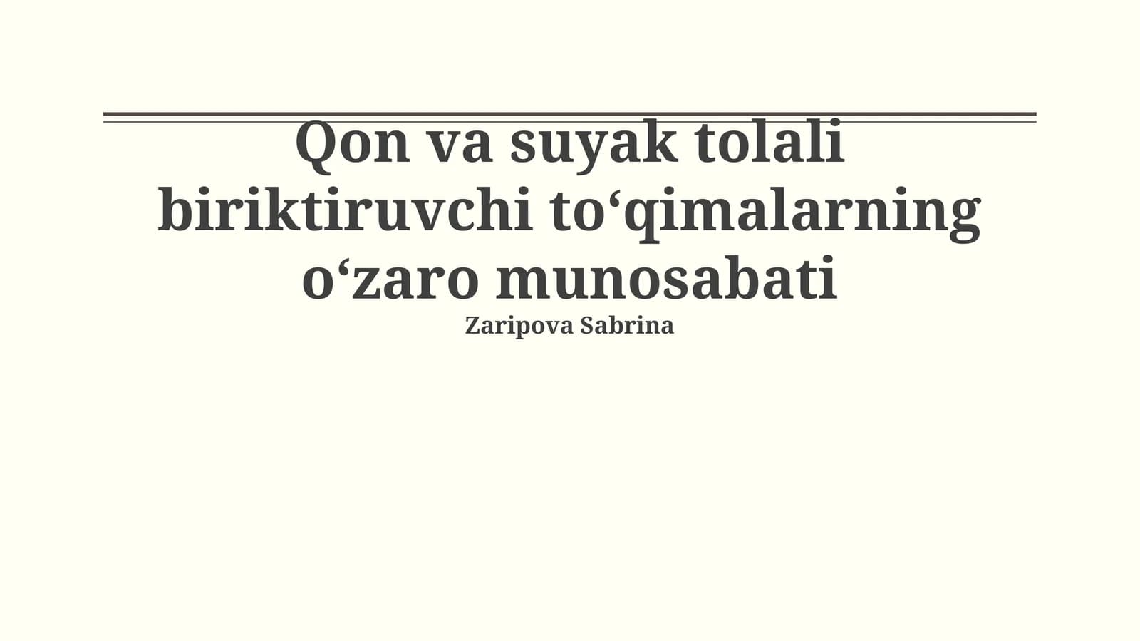 Suyakning qon ta'minoti va tolali biriktiruvchi to'qimalariga kirish