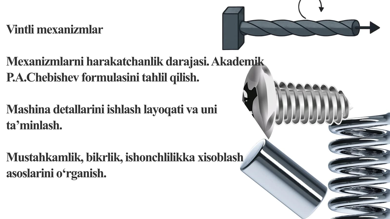 Vintli mexanizmlar