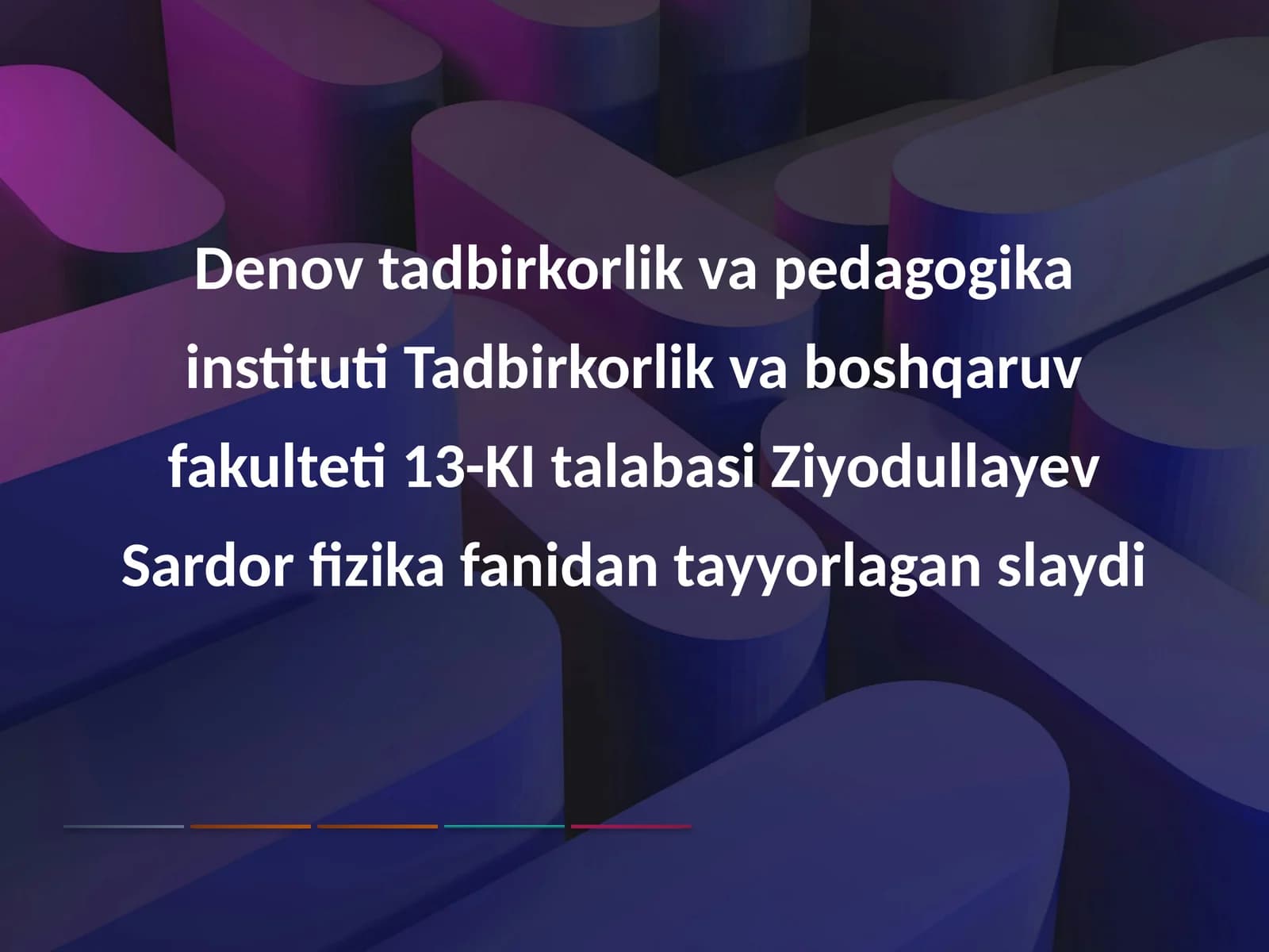 Yorugʻlik dispersiyasining asosiy prinsiplari