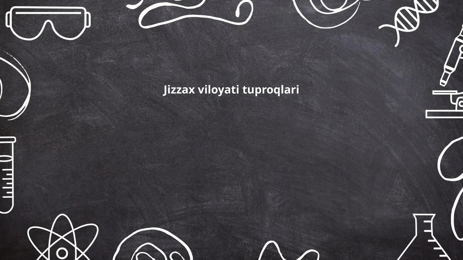 Jizzax viloyati tuproqlari