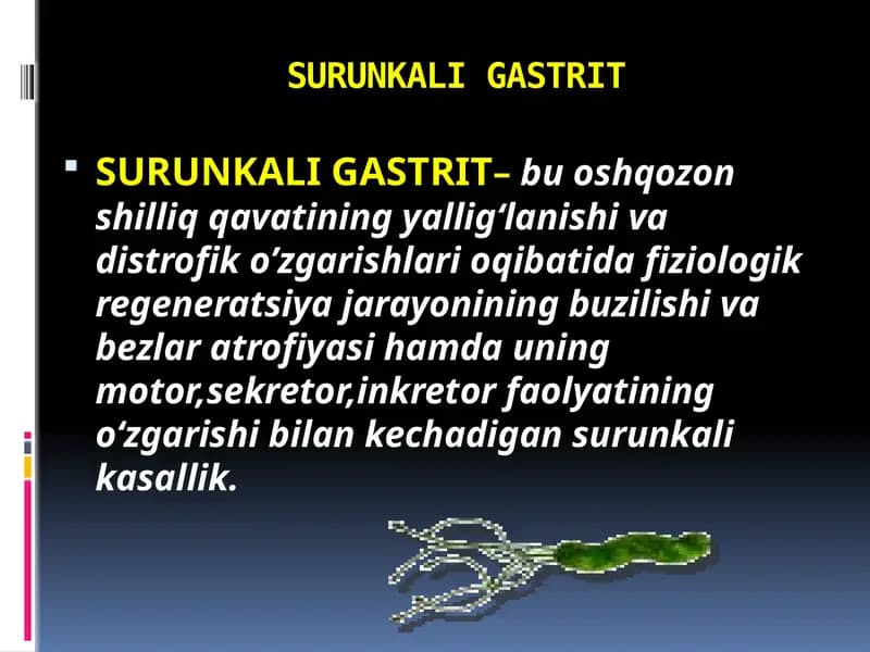 SURUNKALI GASTRIT