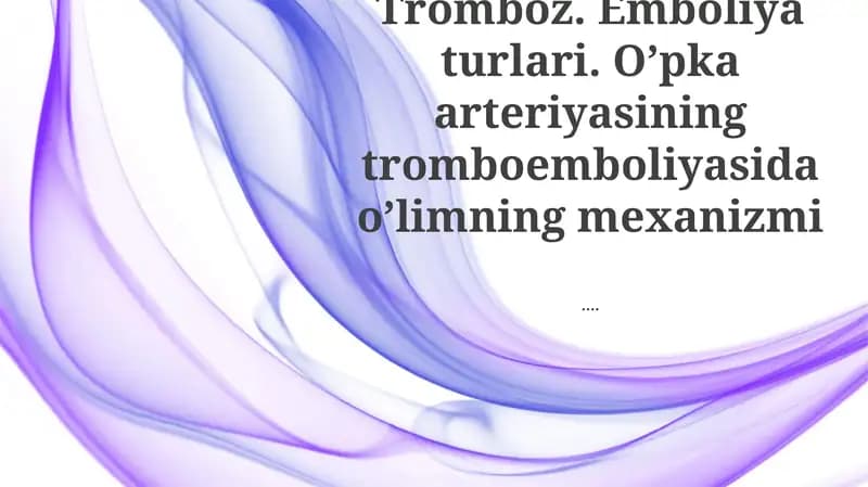 Tromboz