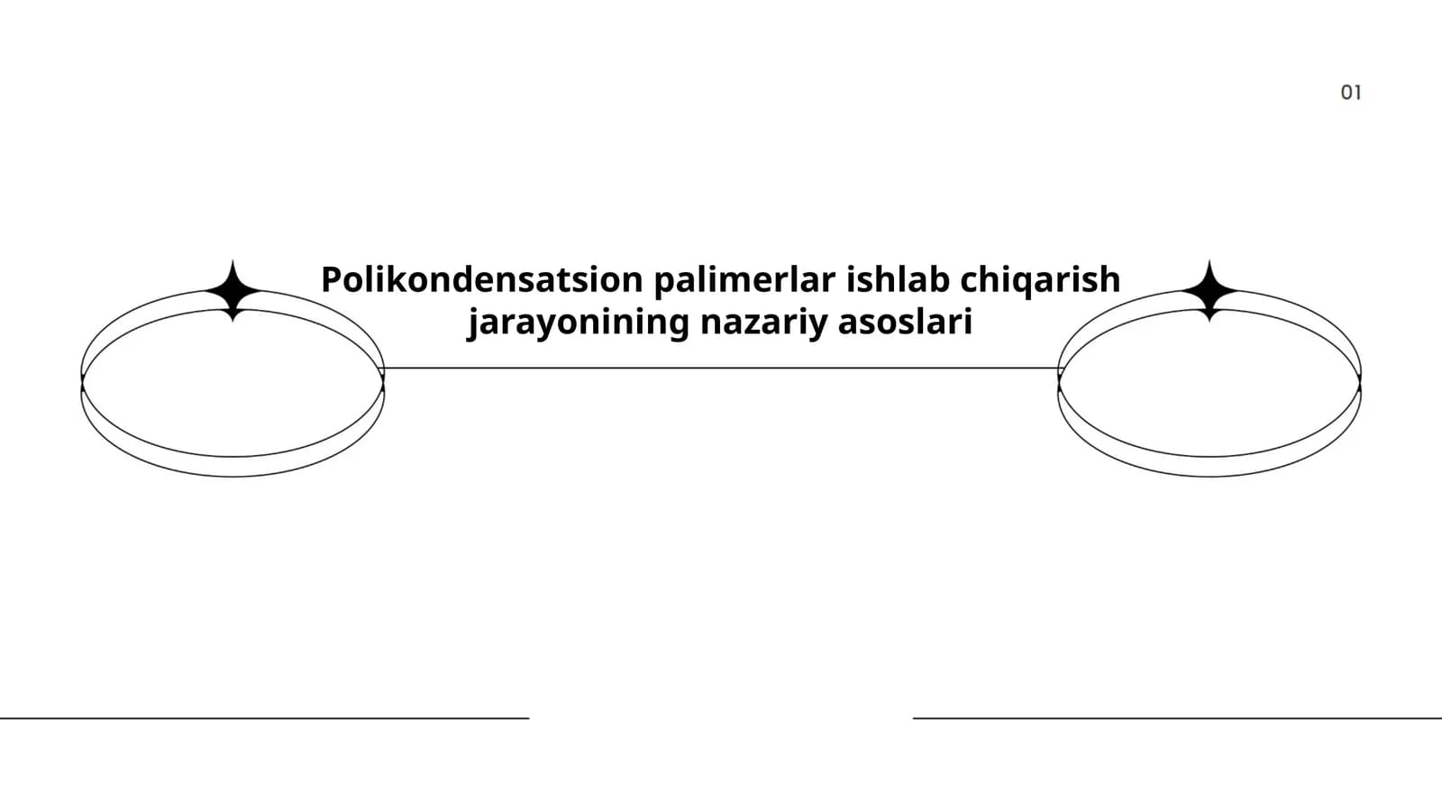 Polikondensatsion palimerlar ishlab chiqarish jarayonining nazariy asoslari