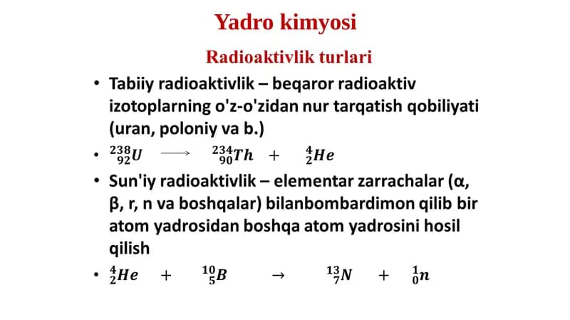 Yadro kimyosi