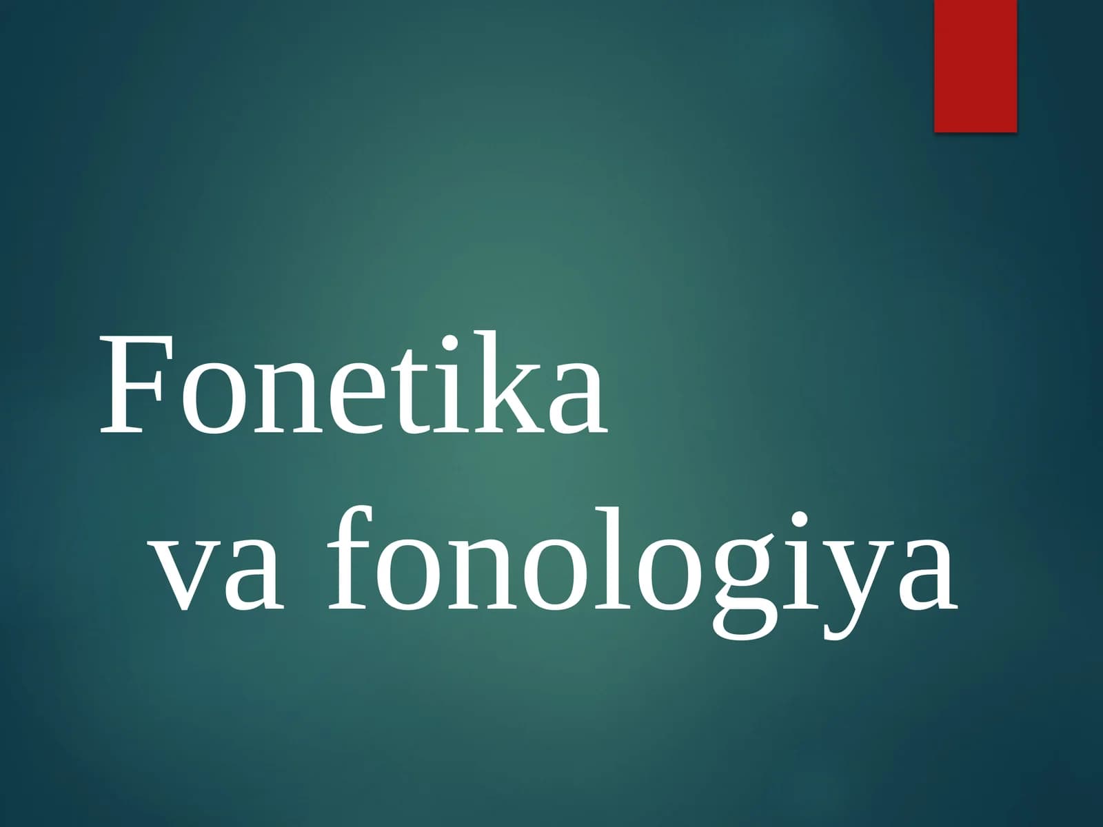 Fonetikavafonologiya