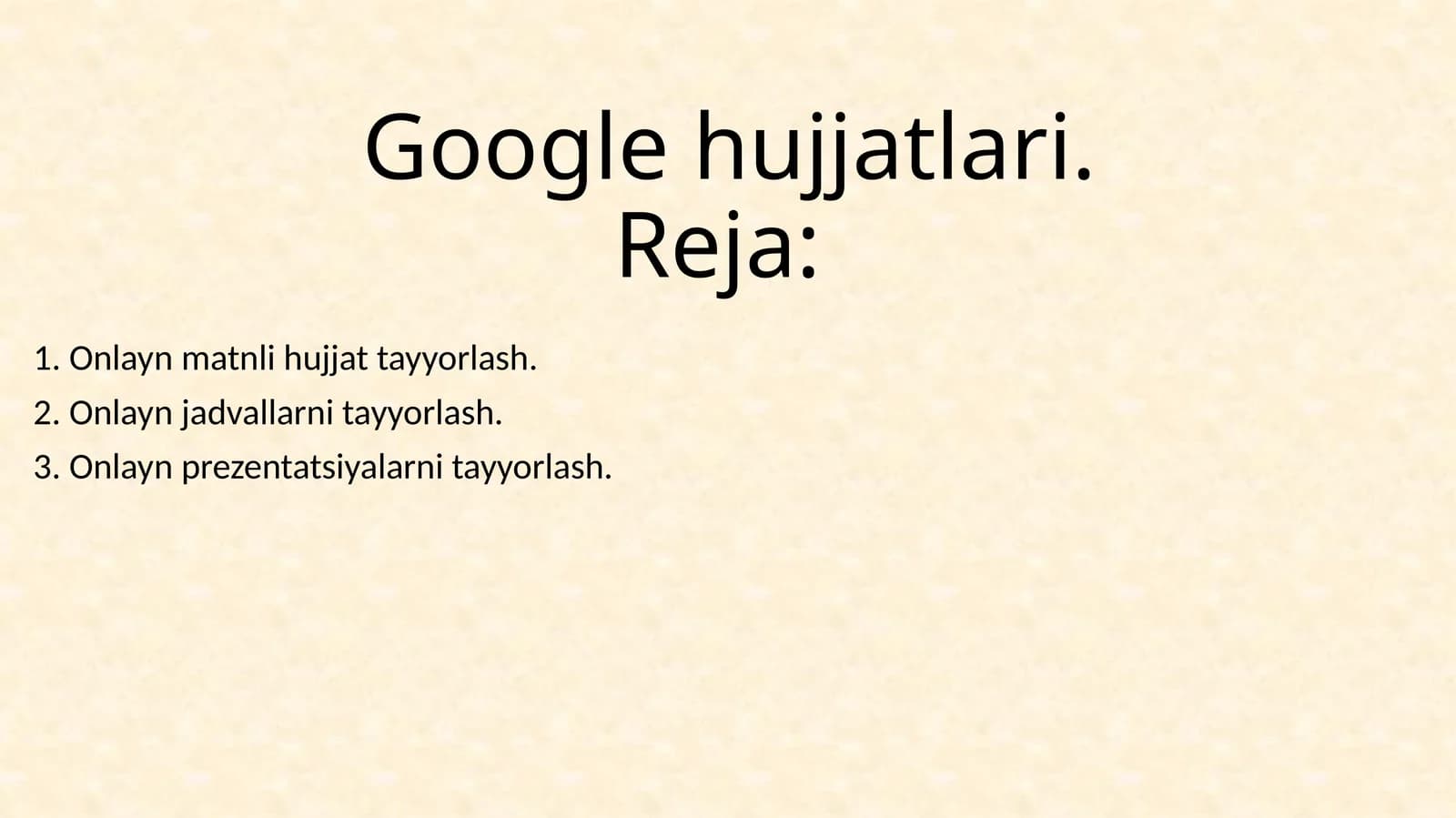 Google hujjatlari
