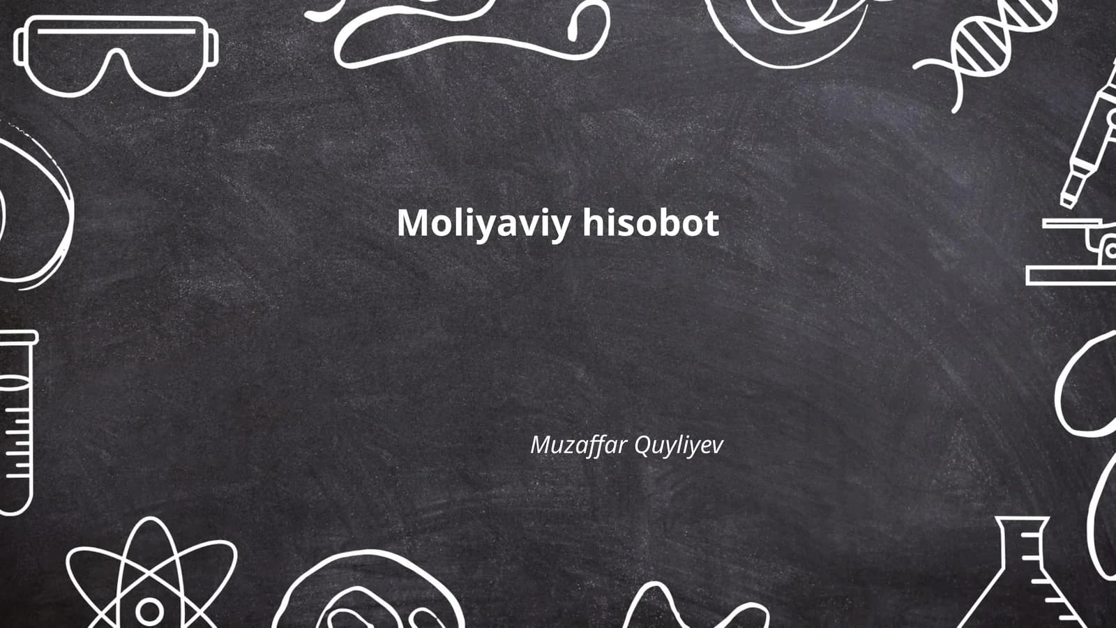 Moliyaviy hisobot