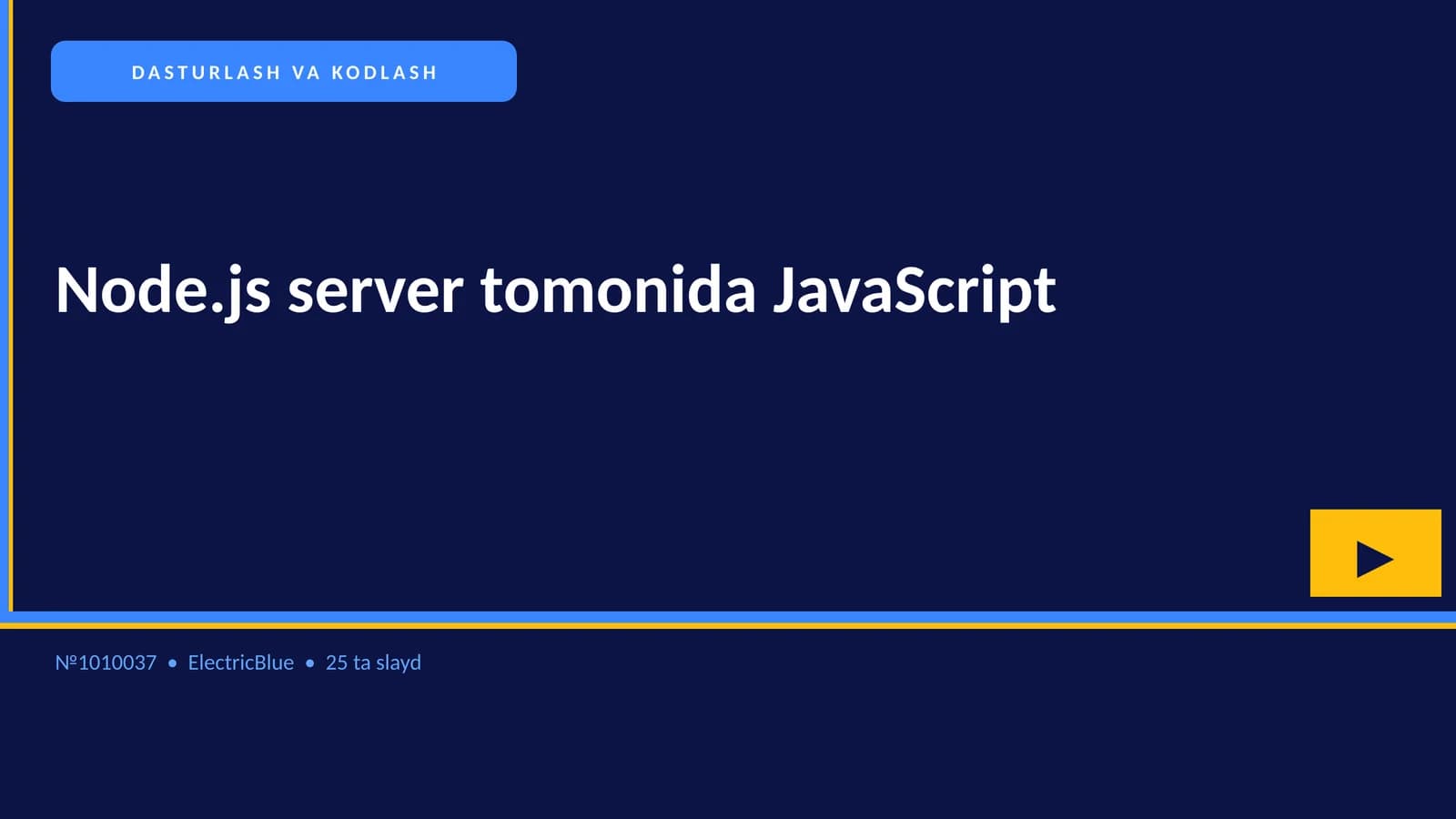 Node.js server tomonida JavaScript