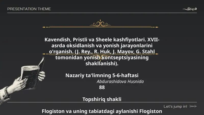 Kavendish, Pristli va Sheele kashfiyotlari