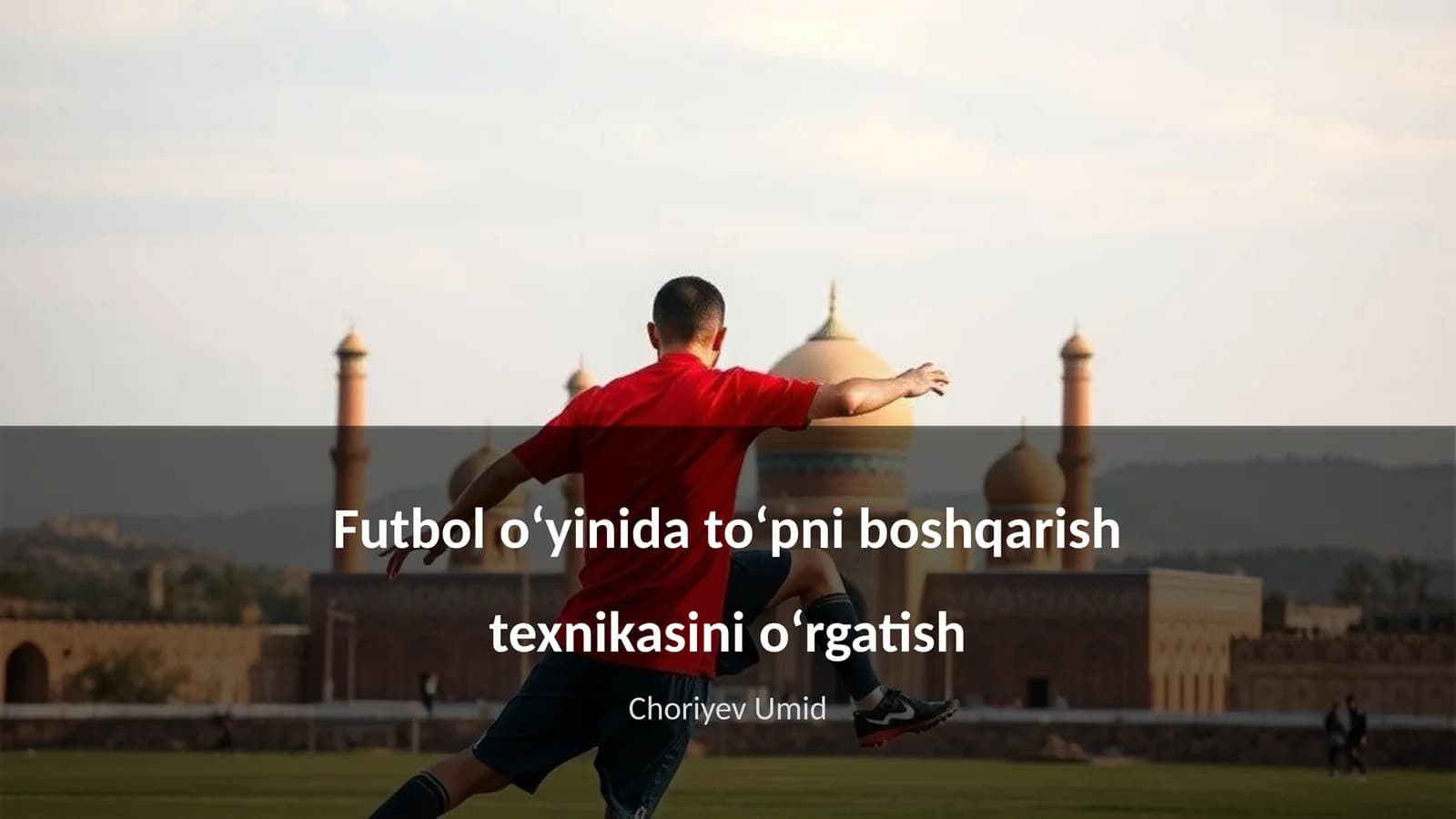 Toʻpni boshqarish texnikasini oʻrgatish