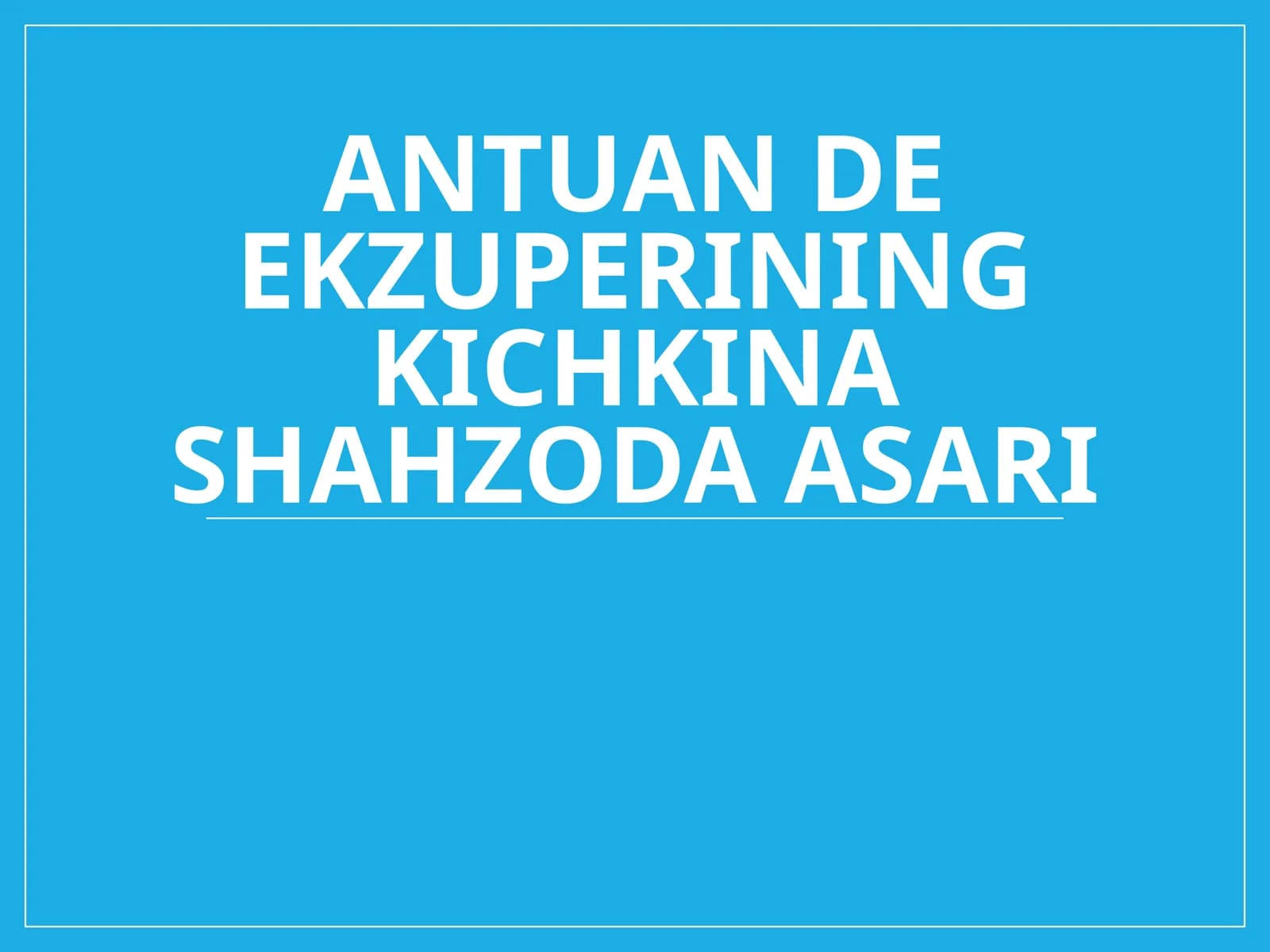 Kichkina shahzoda