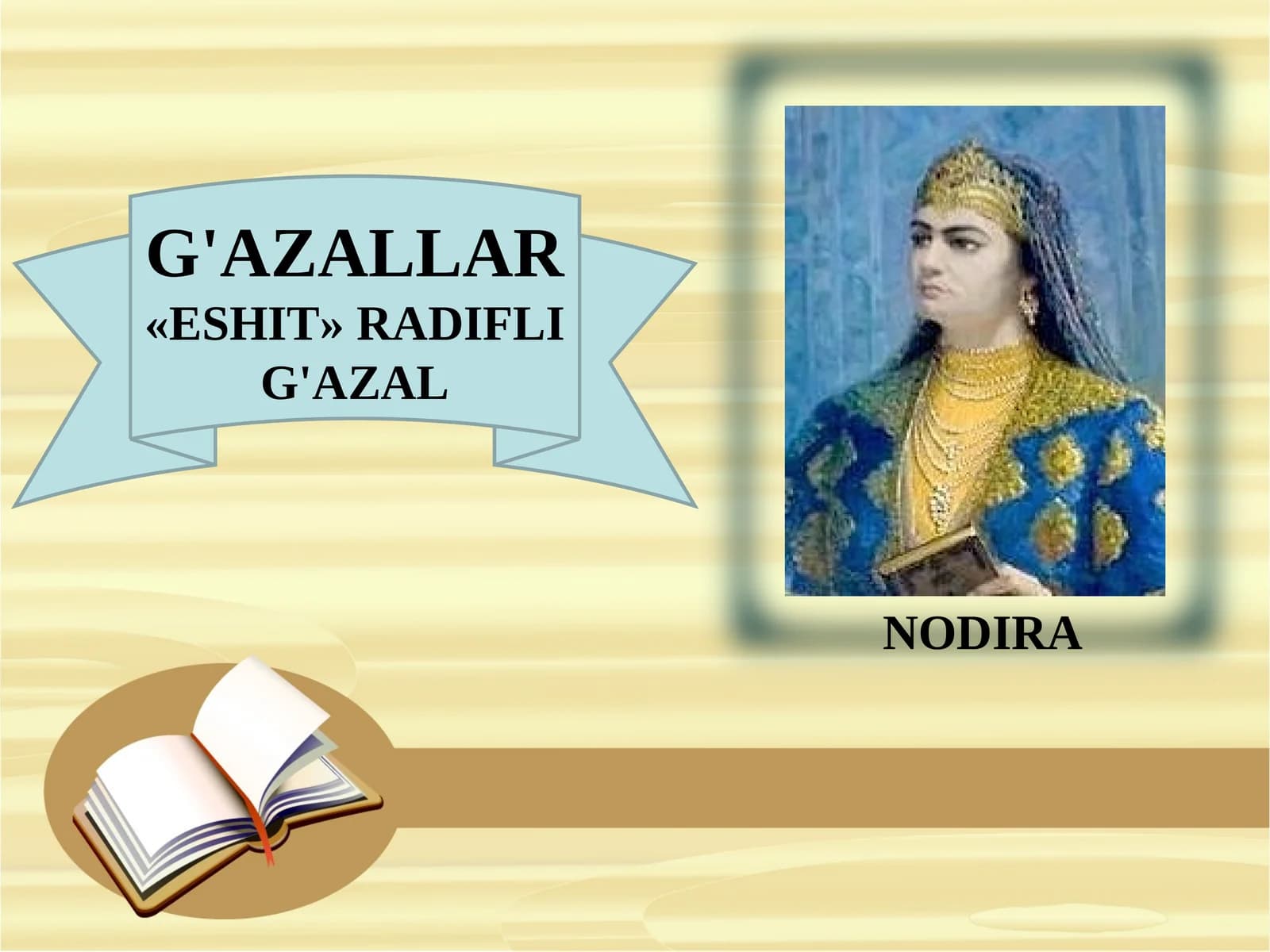 «ESHIT» RADIFLI G'AZAL
