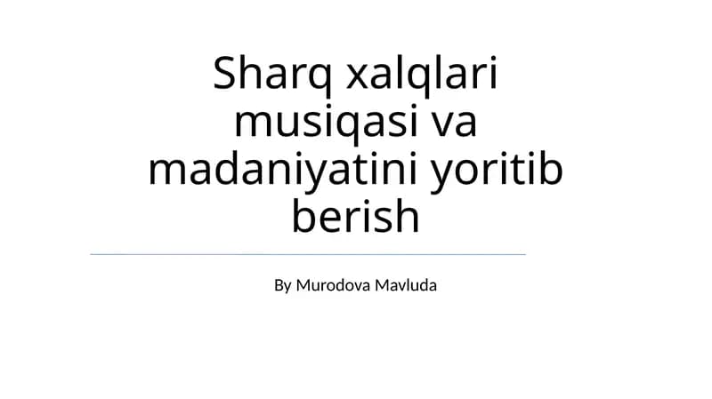 Sharq raqslari