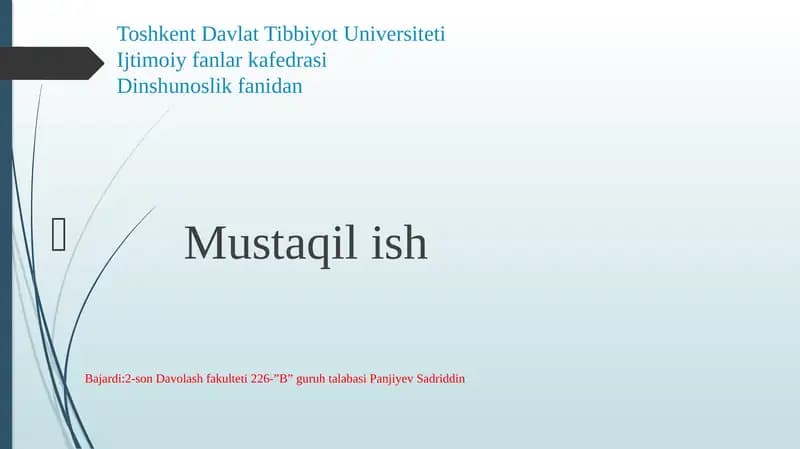 QOHIRA DEKLARATSIYASI TARIXI VA MAZMUNI