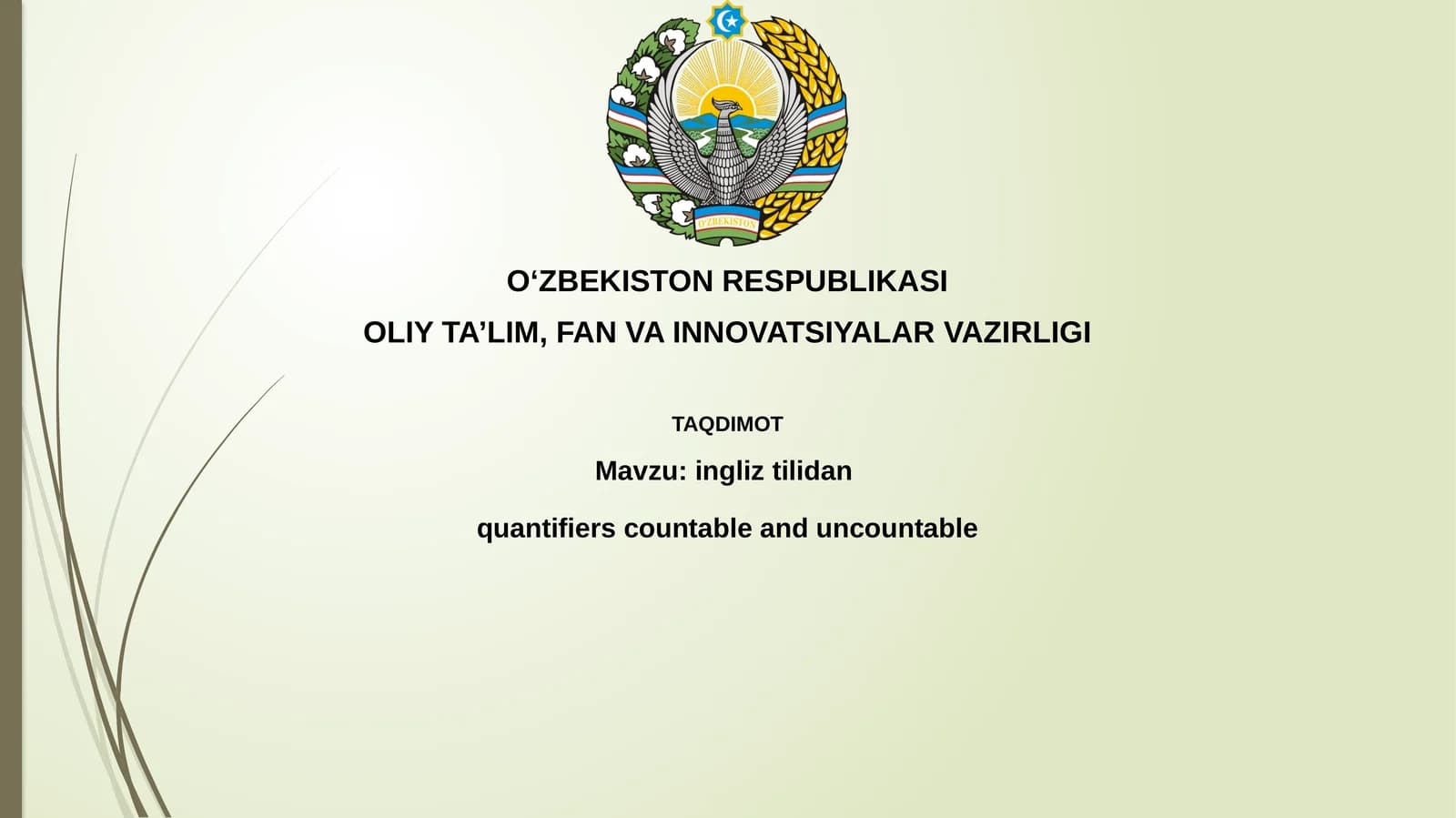 ingliztilidanquantifiers countable and uncountable