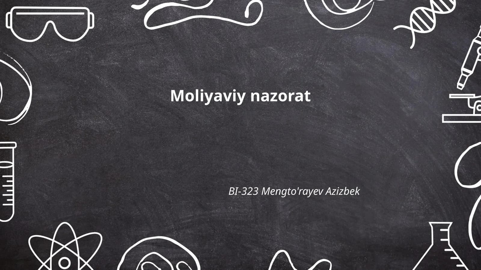 Moliyaviy nazorat