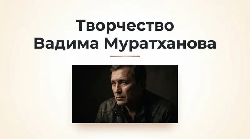 Творчество Вадима Муратхонова