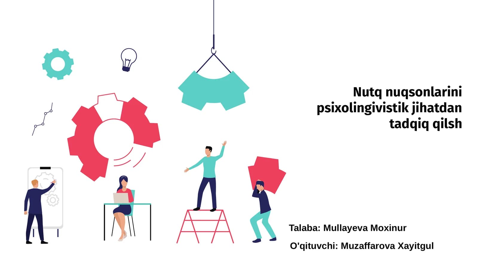 Nutq nuqsonlarini psixolingivistik jihatdan tadqiq qilsh