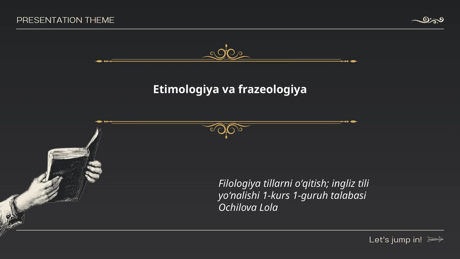 Etimologiya va frazeologiya