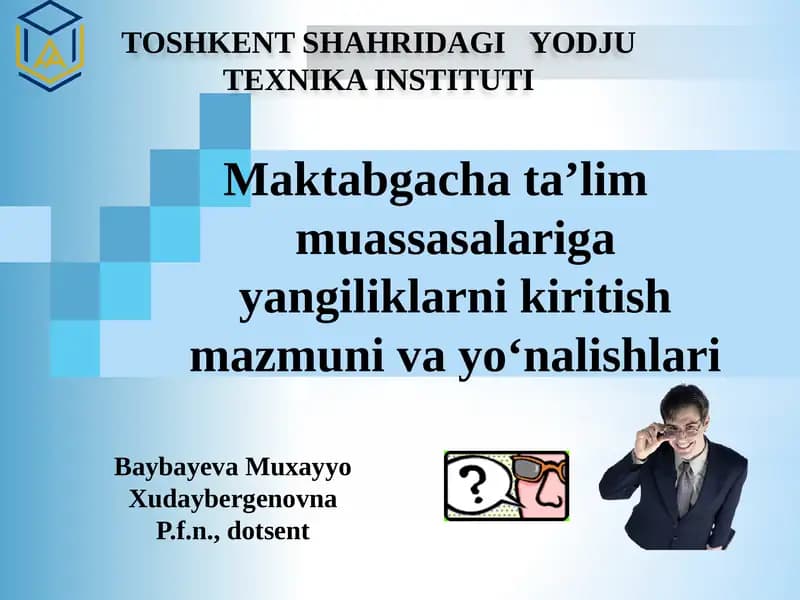 REFLEKSIYA mashqi