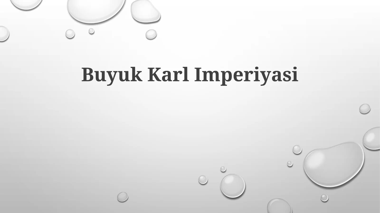 Buyuk Karl Imperiyasi