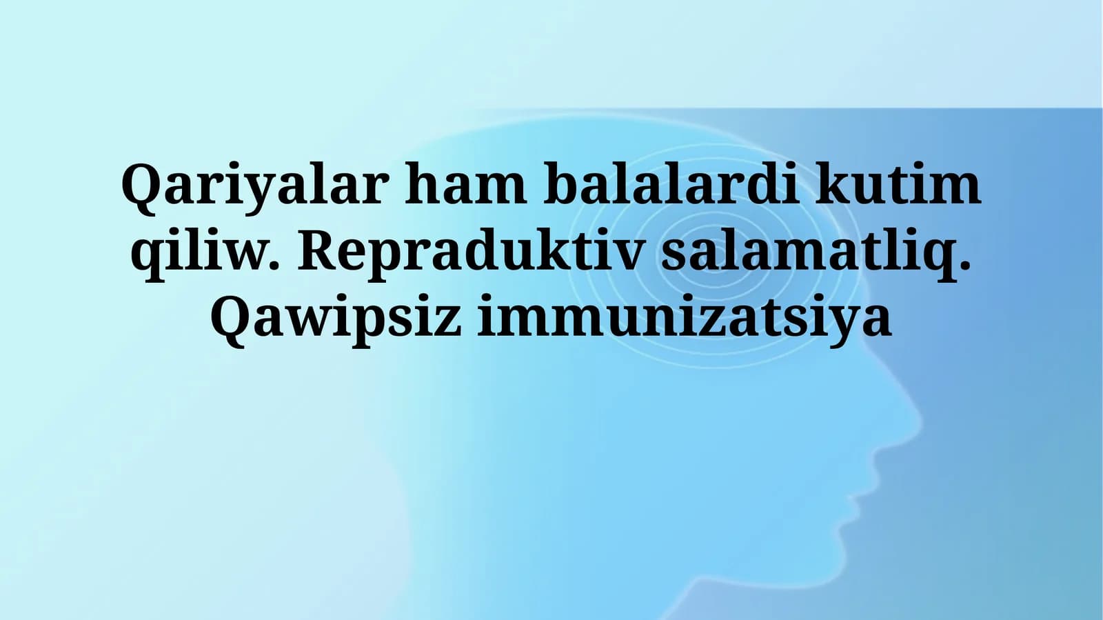 Qáwipsiz immúnizaciya