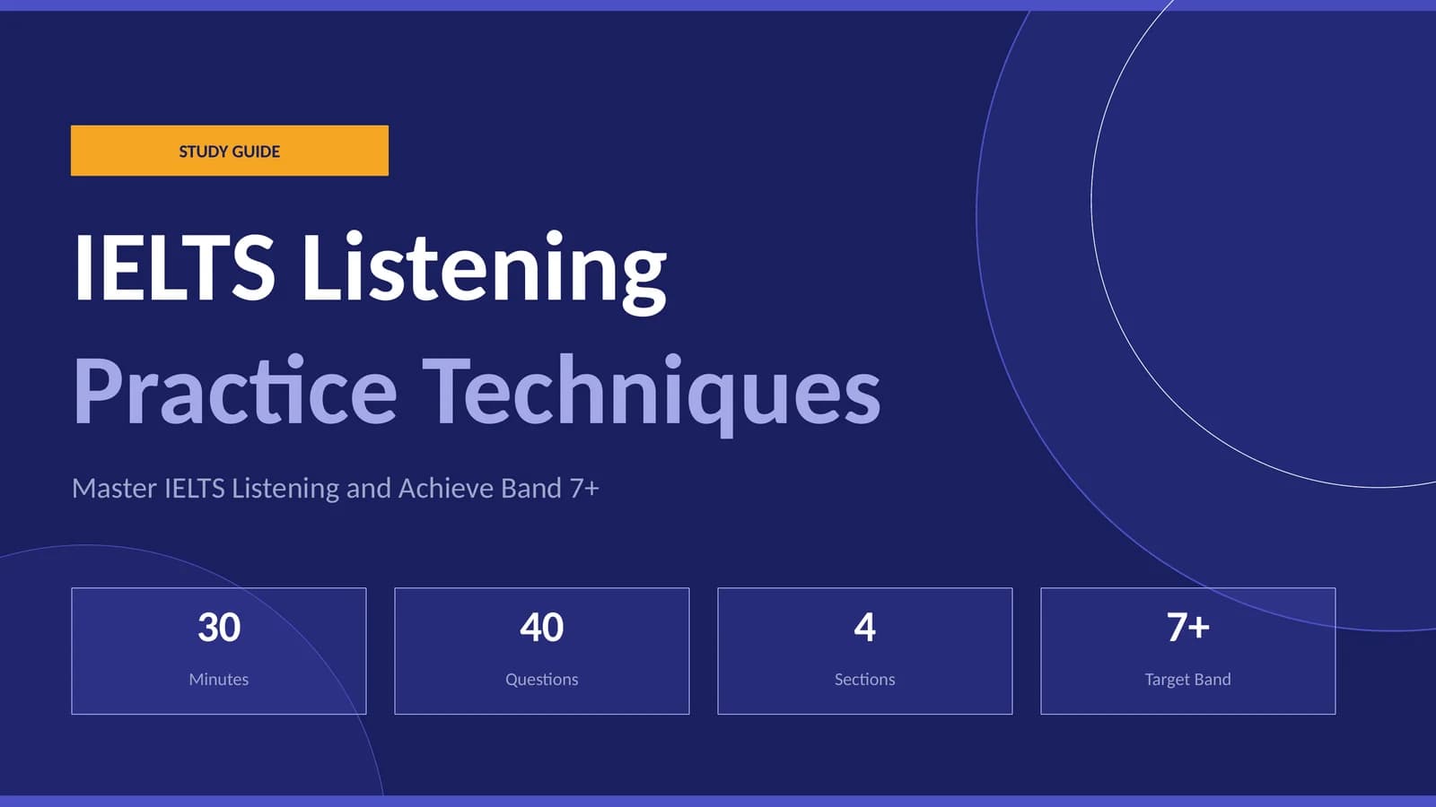 IELTS Listening Practice Techniques